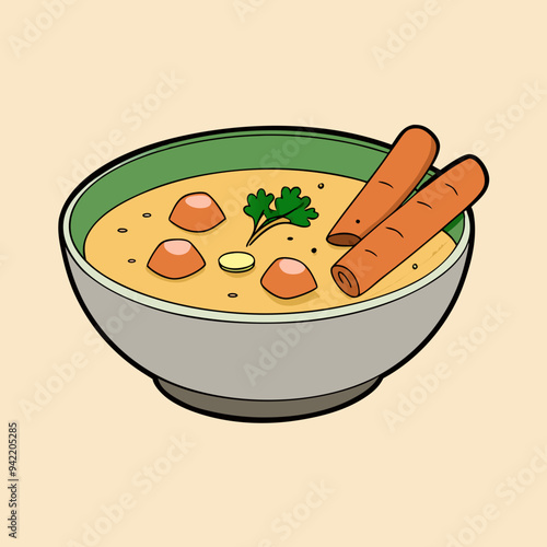 chicken soup with vegetables