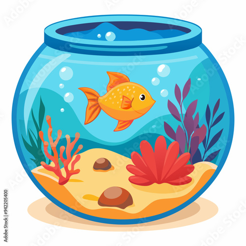 goldfish in aquarium