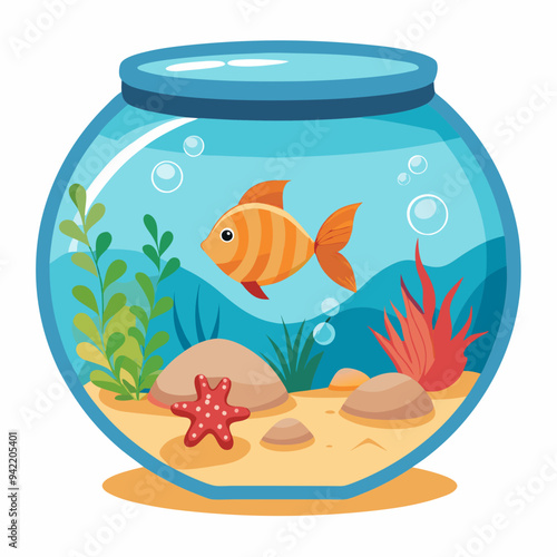 goldfish in aquarium