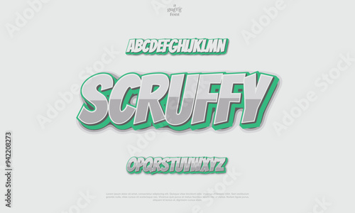 The gradient hues in graffiti fonts blend effortlessly, with spray paint textures giving a rough, streetwise edge.