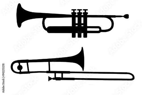 Photography silhouette saxophone wind musical instrument orchestra jazz play music vector im