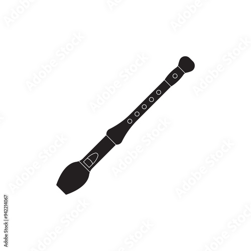 flute illustration icon