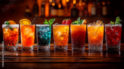 Drinks elaborados e sofisticados