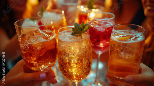 Drinks elaborados e sofisticados