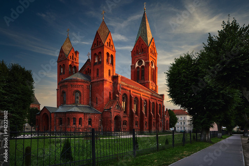 St. Michael's Church former Protestant reform church of Insterburg, 1890. Chernyakhovsk, Kaliningrad 
