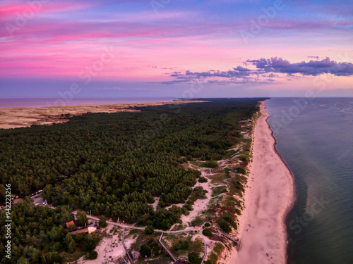 Curonian spit, Kaliningrad, Russia photo