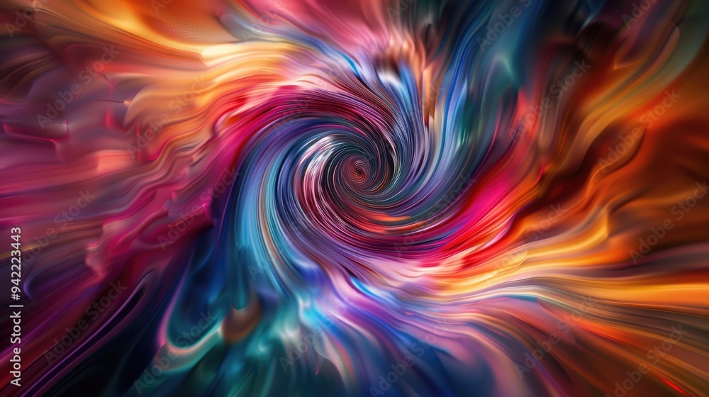 A swirling blend of vibrant colors creating a dynamic abstract background A swirling blend of vibrant colors creating a dynamic abstract background