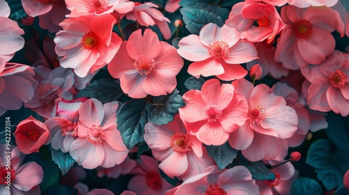 pink-petaled flowers photo