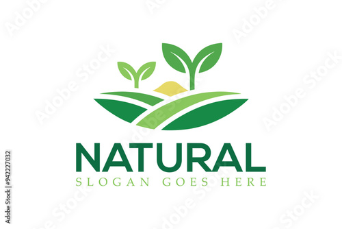 Natural logo for branding