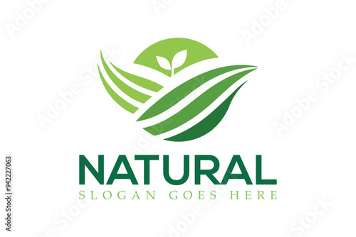 Natural logo for branding