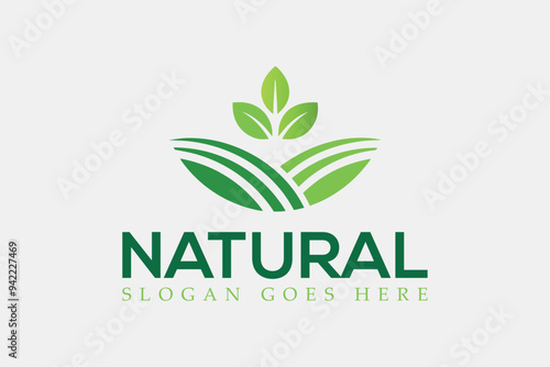 Natural logo for branding