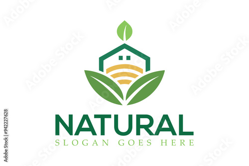 Natural logo for branding