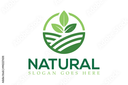 Natural logo for branding