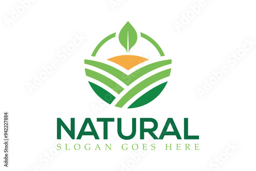 Natural logo for branding