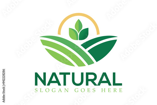 Natural logo for branding