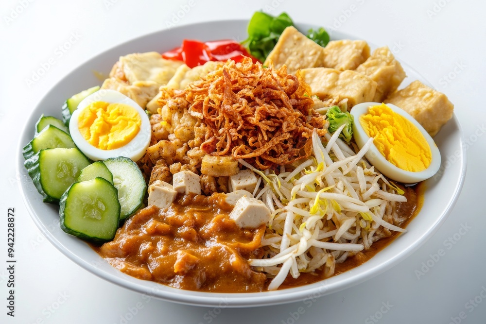 Betawi Gado-Gado, Originating from Jakarta, this version typically ...