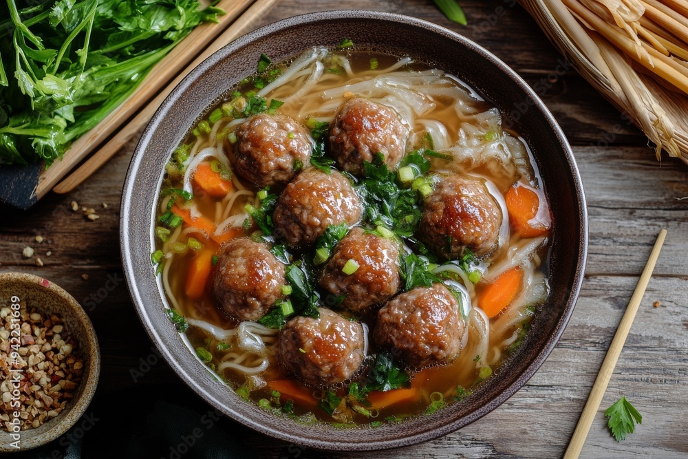 Tendon Meatballs, This variety contains beef tendons, giving the meatballs a chewy texture. Tendon Meatballs, This variety contains beef tendons, giving the meatballs a chewy texture.