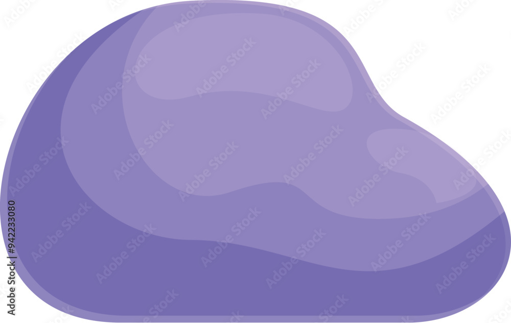 Vibrant purple paint splash forming an abstract shape on a white background Vibrant purple paint splash forming an abstract shape on a white background