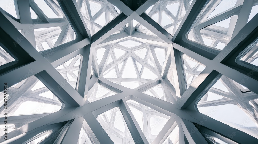 low angle photography of gray metal structure low angle photography of gray metal structure