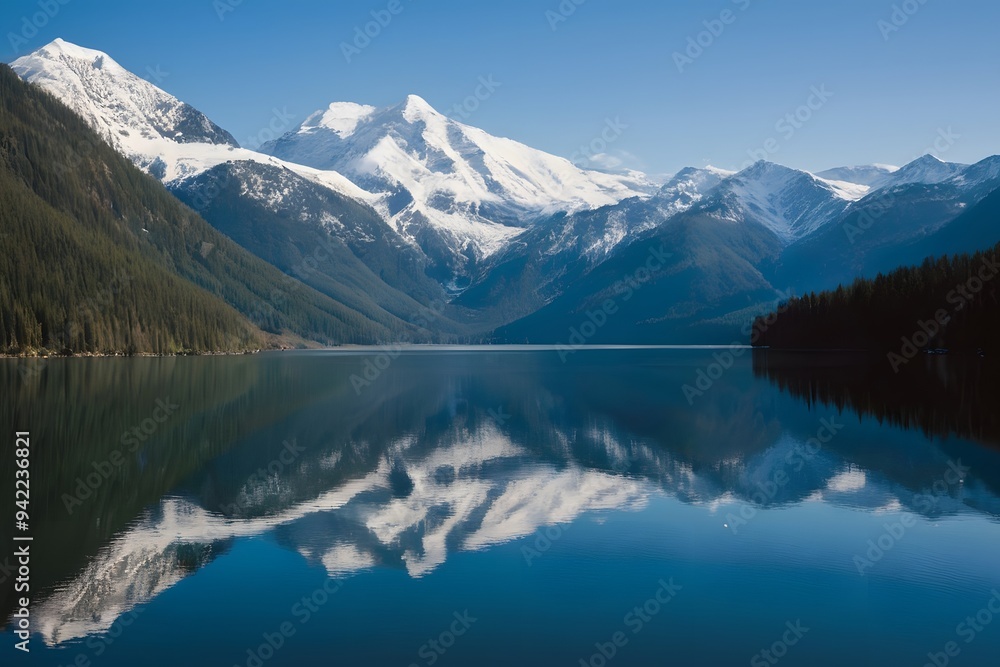 Fototapeta premium Lake in the mountains