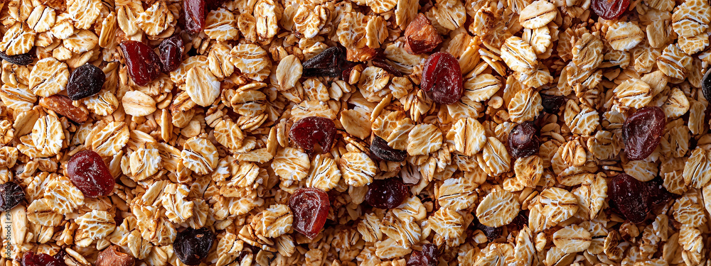 Leveled Granola Texture Leveled Granola Texture