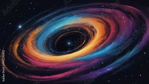 spiral galaxy background