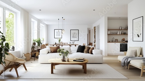 Scandinavian modern living room a contemporary take on Scandinavian style. The mood of the room is cozy and inviting.