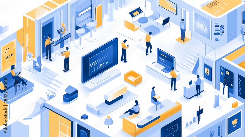 Futuristic Living: Stylish Smart Home Technology with Minimal Human Interaction Futuristic Living: Stylish Smart Home Technology with Minimal Human Interaction