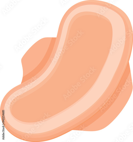 Anatomically correct human ear, essential for hearing and perceiving soundwave vibrations