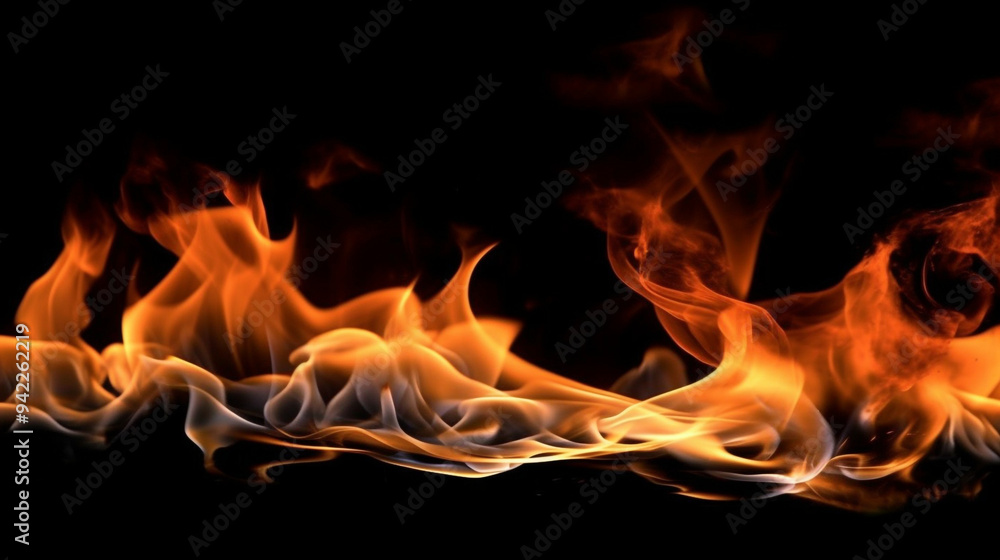 A Dramatic Display of Fiery Motion and the Power of Uncontrolled Flames A Dramatic Display of Fiery Motion and the Power of Uncontrolled Flames