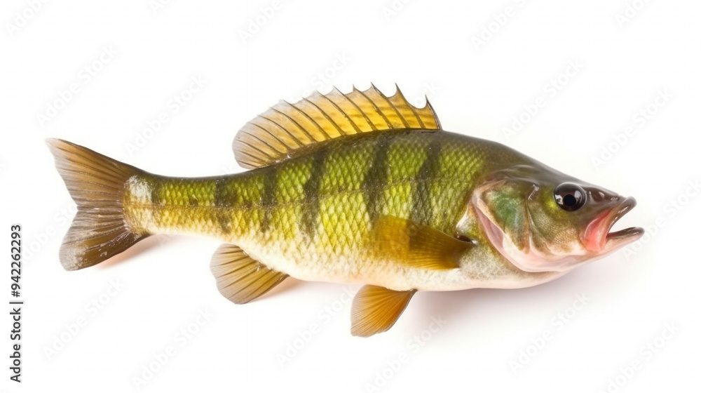 A Large Freshwater Fish Displayed Proudly, Showcasing the Angler's Achievement and the Majestic Size of the Catch A Large Freshwater Fish Displayed Proudly, Showcasing the Angler's Achievement and the Majestic Size of the Catch