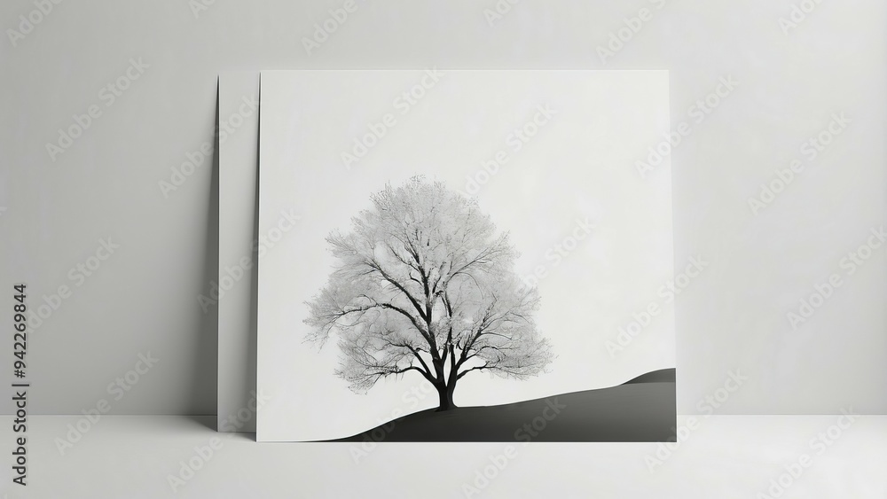 Obraz premium tree in the room