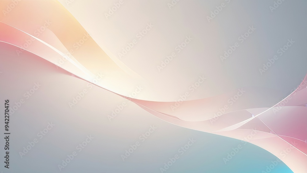 Fototapeta premium abstract background with waves