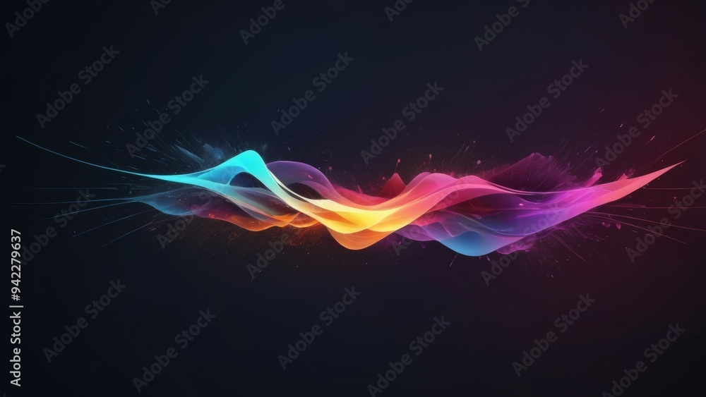 Obraz premium abstract background with smoke