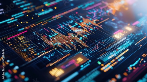 Financial Data Visualization with Stock Market Charts and Analytics