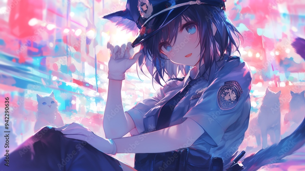 anime girl cops anime girl cops