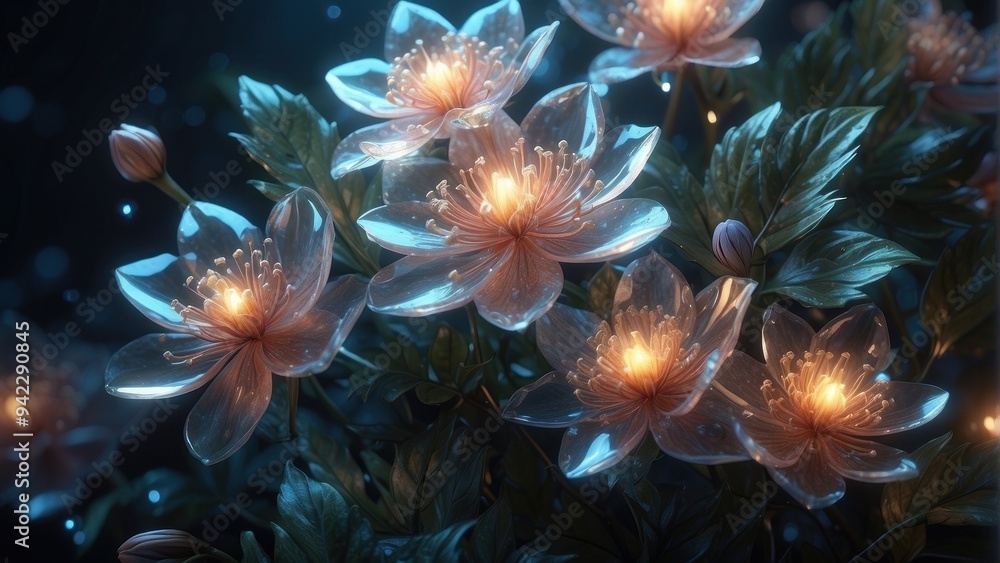 Diamonds and flowers in dramatic contrast Diamonds and flowers in dramatic contrast