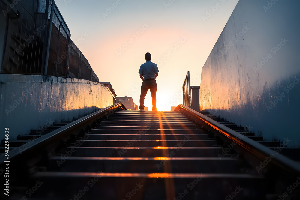 Fototapeta premium into success.