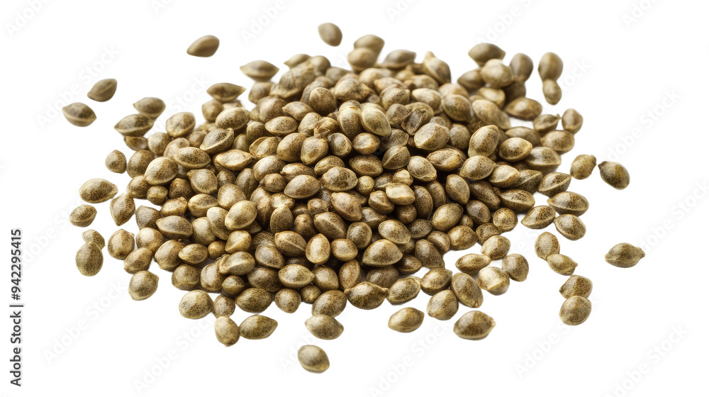 Pile of Hemp Seeds Isolated on PNG Background Pile of Hemp Seeds Isolated on PNG Background