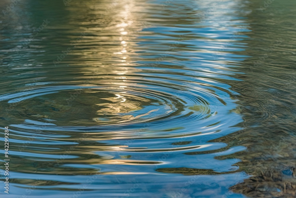 Realistic Freshstream Water Texture with Crystal Clear Overlay Gentle Ripples and Bright Highlights on Calm Surface Realistic Freshstream Water Texture with Crystal Clear Overlay Gentle Ripples and Bright Highlights on Calm Surface