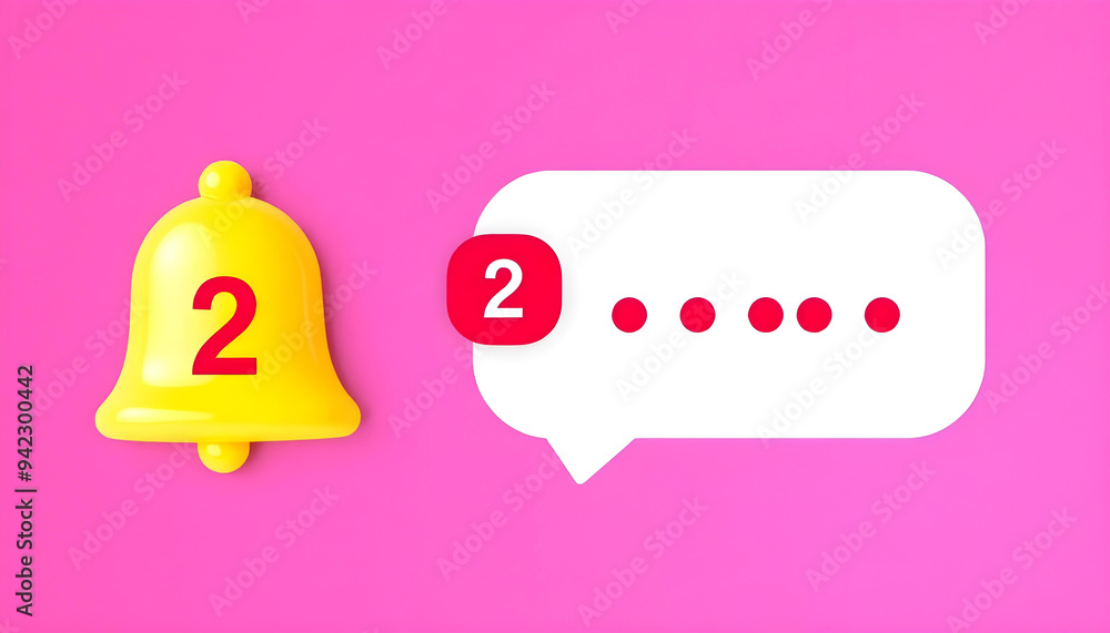 yellow bell icon with a red notification number background 6 yellow bell icon with a red notification number background 6
