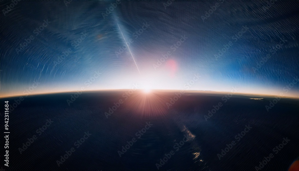 The bending of light around massive celestial objects, creating a mesmerizing interstellar mirage. The bending of light around massive celestial objects, creating a mesmerizing interstellar mirage.