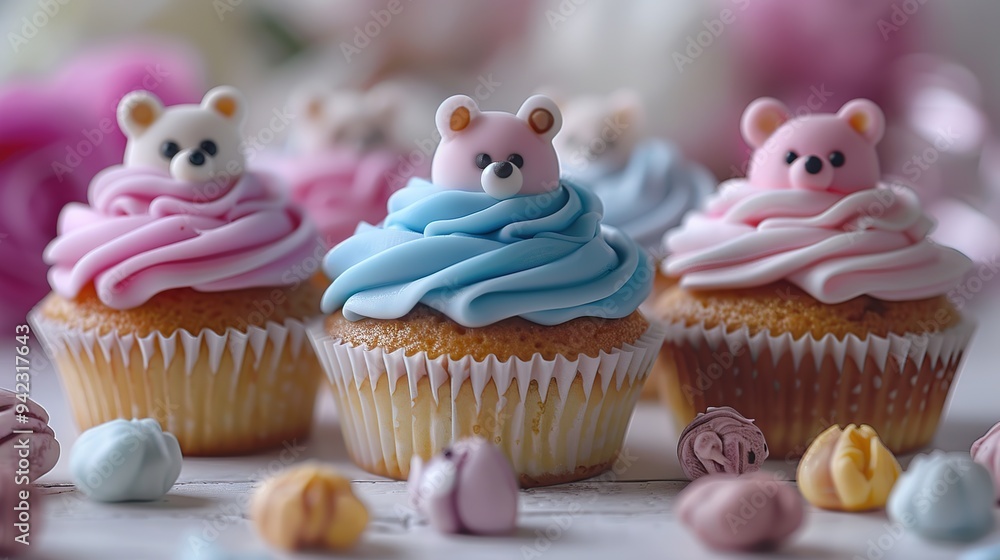 Cute Bear Cupcakes Cute Bear Cupcakes