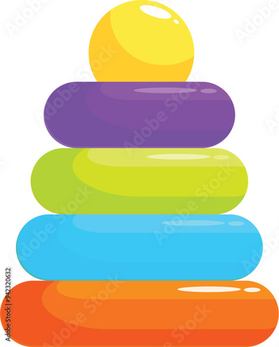 Classic toy for toddlers, helping them develop their motor skills and hand eye coordination
