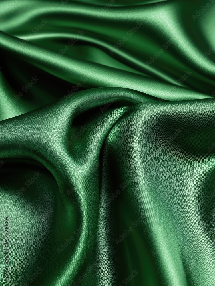 Luxurious Green Velvet Fabric Luxurious Green Velvet Fabric
