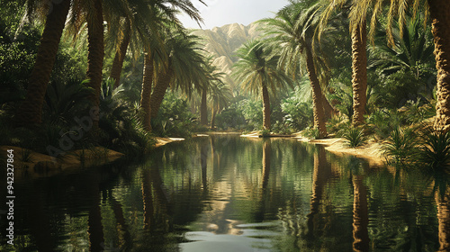 Tranquility in the Oasis