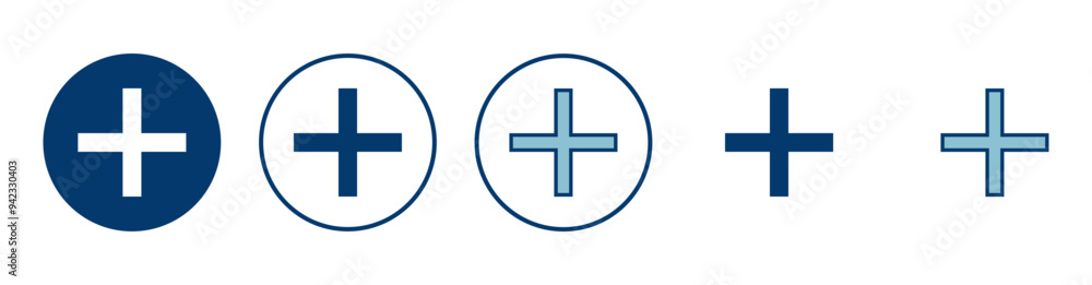 Plus Icon vector isolated on white background. Add plus icon. Addition sign. Medical Plus icon Plus Icon vector isolated on white background. Add plus icon. Addition sign. Medical Plus icon