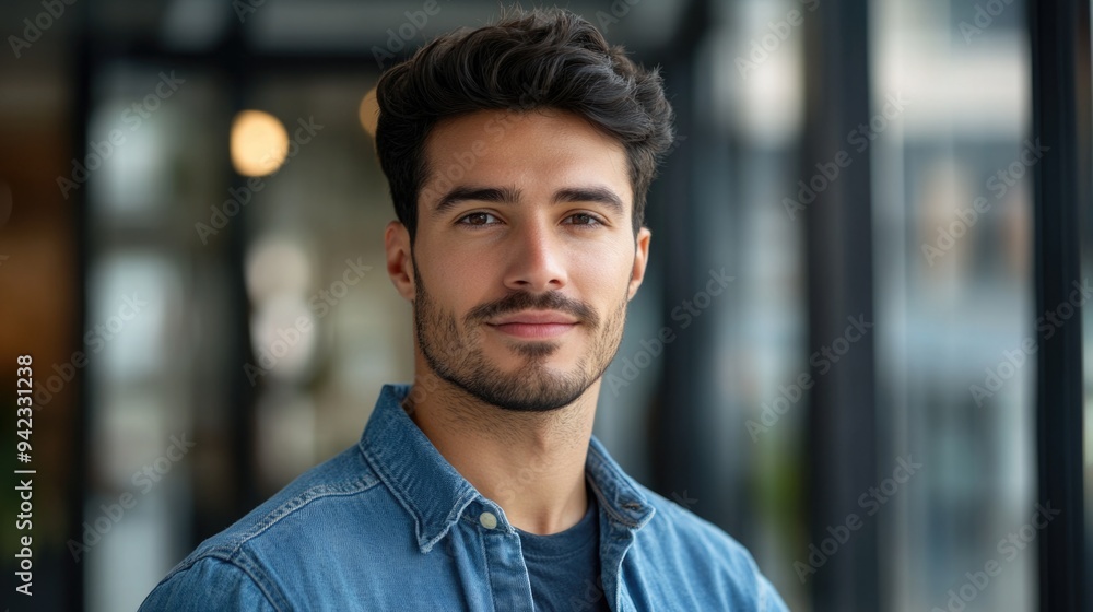 Professional Portrait of a Man in a Business Setting Professional Portrait of a Man in a Business Setting