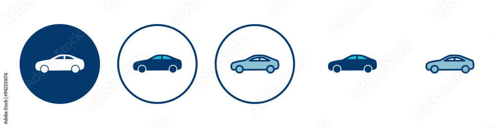 Car icon vector isolated on white background. Car icon vector. Car icon vector isolated on white background. Car icon vector.