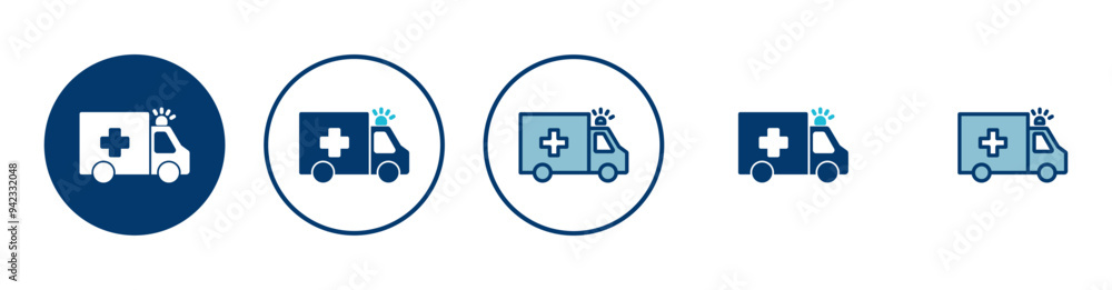 Ambulance Icon vector isolated on white background. Ambulance Icon Design. ambulance truck icon vector Ambulance Icon vector isolated on white background. Ambulance Icon Design. ambulance truck icon vector